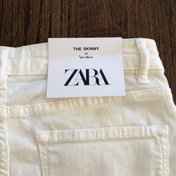 Zara Skinny Jeans with Frayed Hem - Picture 4 of 6